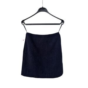 UNIQLO Black Wool Skirt Women Size 0 Minimalist Classic Elegant Style